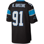 Kevin Greene Carolina Panthers Big & Tall 1996 Retired Player Replica Jersey - Black