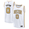 Jayson Tatum Boston Celtics  2025/26 City Edition Fast Break Jersey - White