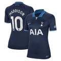 James Maddison Tottenham Hotspur Nike Women's 2023/24 Away Stadium Replica Player Jersey - Navy/Tan/White