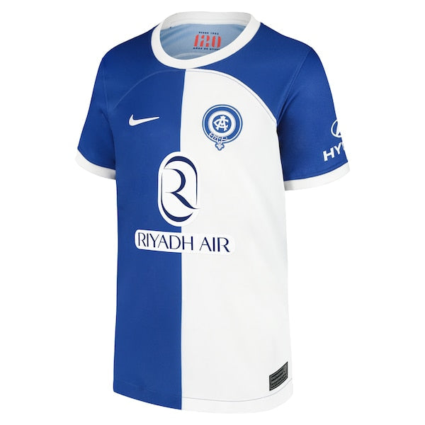 Atletico de Madrid Nike Youth 2023/24 Away Replica Jersey - Royal
