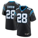 Jashaun Corbin Carolina Panthers Nike Team Game Jersey -  Black