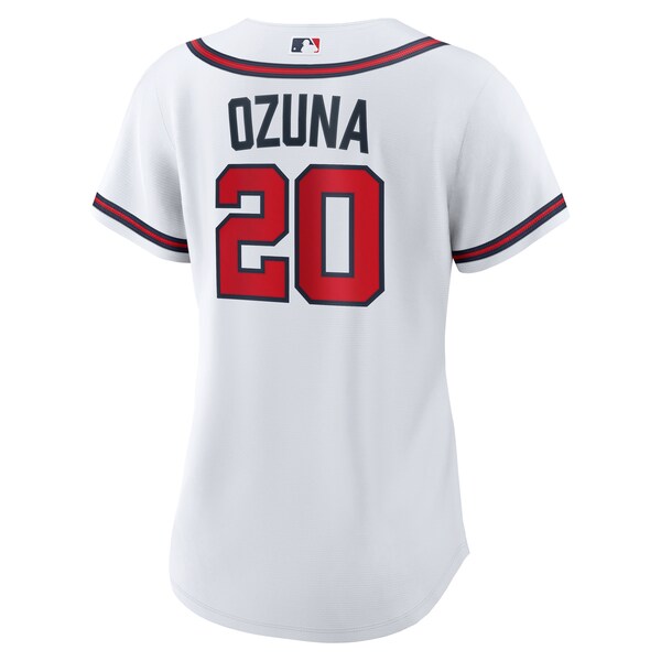 Marcell Ozuna Atlanta Braves Nike Women's Home Replica Jersey - White