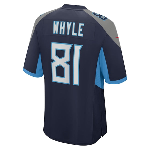Josh Whyle Tennessee Titans Nike Team Game Jersey -  Navy