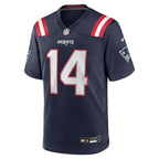 Robert Spillane New England Patriots Nike Team Game Jersey -  Navy