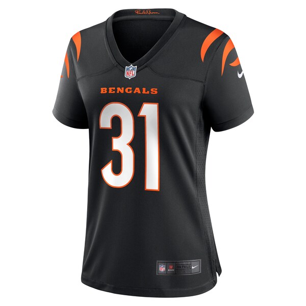 Zack Moss Cincinnati Bengals Nike Women's  Game Jersey -  Black