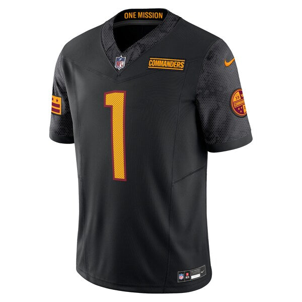 Jahan Dotson Washington Commanders Nike Alternate Vapor F.U.S.E. Limited Jersey - Black