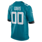 Gabe Davis Jacksonville Jaguars Nike Team Game Player Jersey - Teal