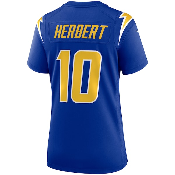 Justin Herbert Los Angeles Chargers Nike Women's Game Jersey - Royal/Navy/Powder Blue