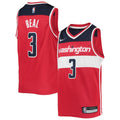 Bradley Beal Washington Wizards Nike Youth 2021/22 Diamond Swingman Jersey - Icon Edition - Red