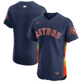 Houston Astros Nike Alternate Vapor Premier Elite Patch Jersey - Navy