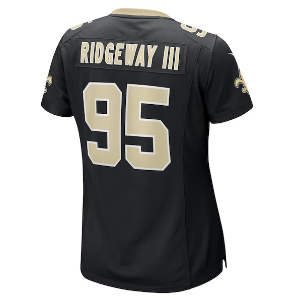 John Ridgeway III New Orleans Saints Nike Women's  Game Jersey -  Black