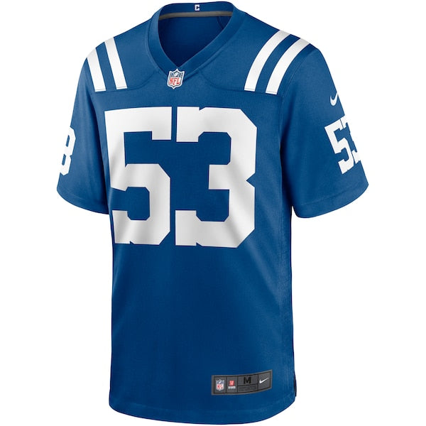 Shaquille Leonard Indianapolis Colts Nike Game Jersey - Royal/White