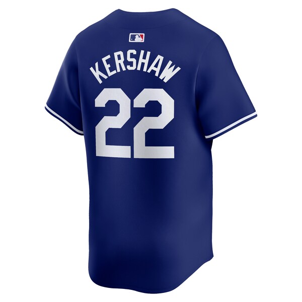 Clayton Kershaw Los Angeles Dodgers Nike Alternate Limited Player Jersey – Royal