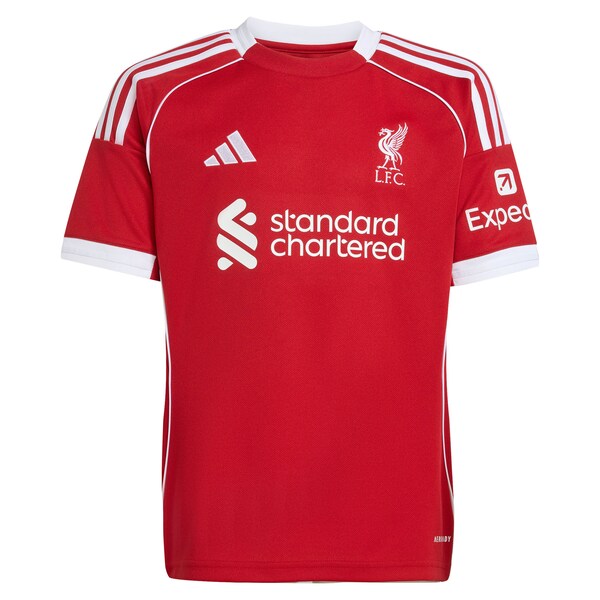 Alexander Isak Liverpool adidas Youth 2025/26 Home Replica Player Jersey - Red/Green