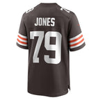 Dawand Jones Cleveland Browns Nike Team Game Jersey -  Brown