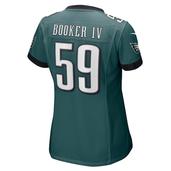 Thomas Booker IV Philadelphia Eagles Nike Women's  Game Jersey - Midnight Green