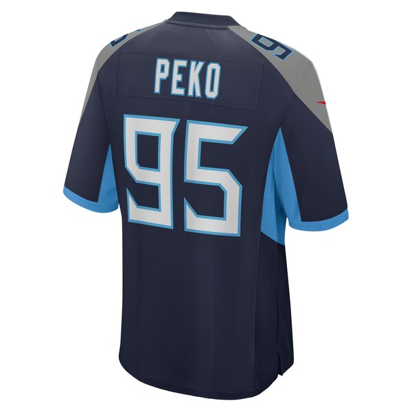 Kyle Peko Tennessee Titans Nike Team Game Jersey -  Navy