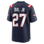 Marcellas Dial Jr. New England Patriots Nike  Game Jersey -  Navy