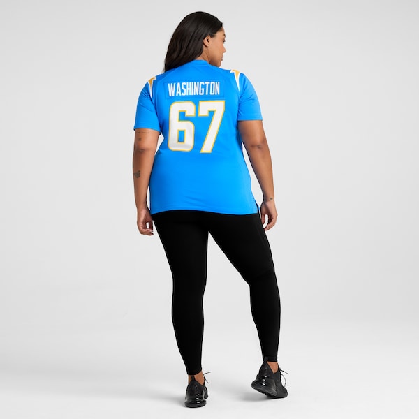 Savion Washington Los Angeles Chargers Nike Women's Team Game Jersey -  Powder Blue