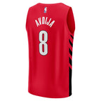 Deni Avdija Portland Trail Blazers  Fast Break Player Jersey - Statement Edition - Red