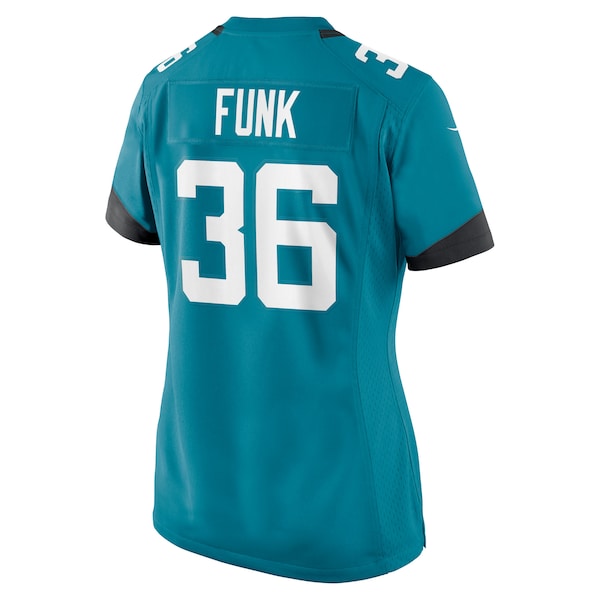 Jake Funk Jacksonville Jaguars Nike Women's Team Game Jersey -  Teal