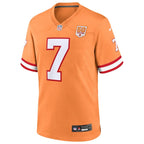 Bucky Irving  Tampa Bay Buccaneers Nike 50th Season Game Jersey - Creamsicle/White/Red