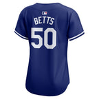 Mookie Betts Los Angeles Dodgers Nike Women's Alternate Limited Player Jersey – Royal