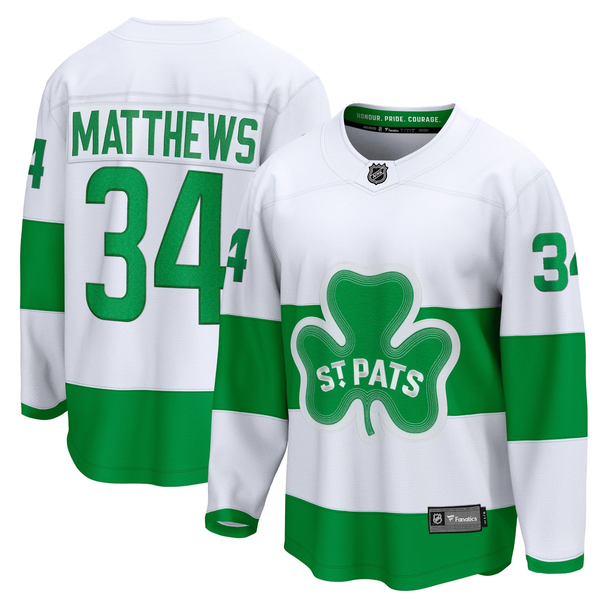Auston Matthews Toronto Maple Leafs  "C" Premier Breakaway Player Jersey - Black/White