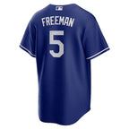 Freddie Freeman Los Angeles Dodgers Nike Alternate Replica Player Jersey - Royal/White