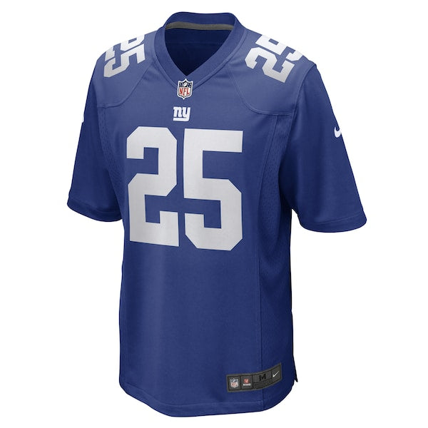 Jashaun Corbin New York Giants Nike Game Player Jersey - Royal