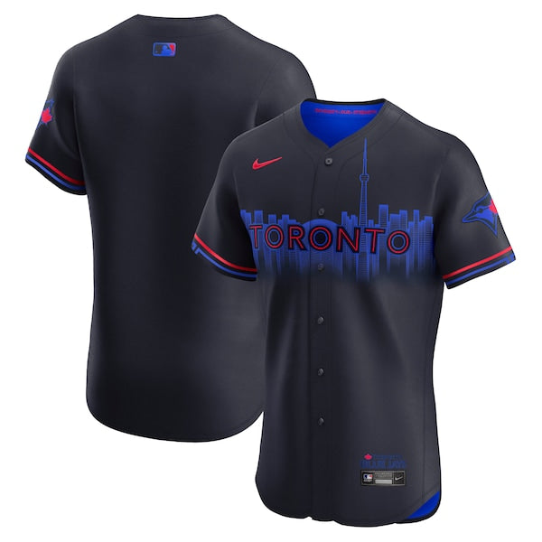 Toronto Blue Jays Nike City Connect  Elite Jersey - Navy