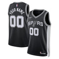 San Antonio Spurs Nike Unisex Swingman Custom Jersey Black - Icon Edition