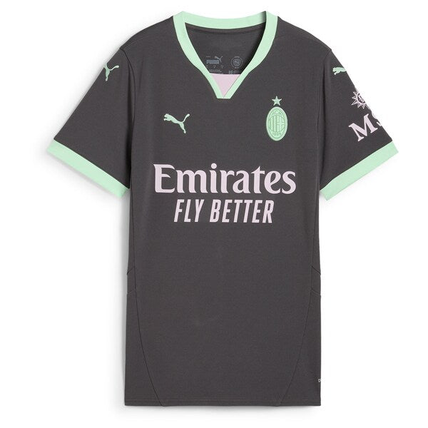 AC Milan Puma Women's 2024/25 Third Replica Jersey - Charcoal/White