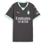 AC Milan Puma Women's 2024/25 Third Replica Jersey - Charcoal/White