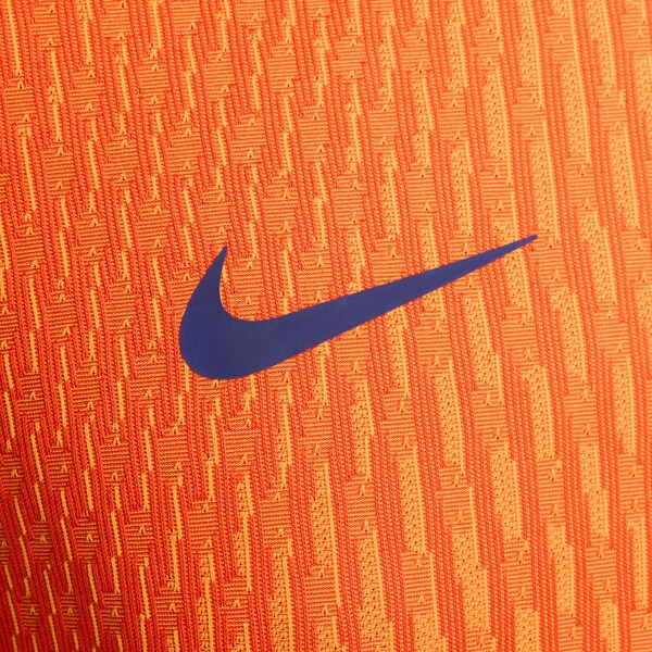 Virgil van Dijk Netherlands National Team Nike 2024 Home Authentic Jersey - Orange