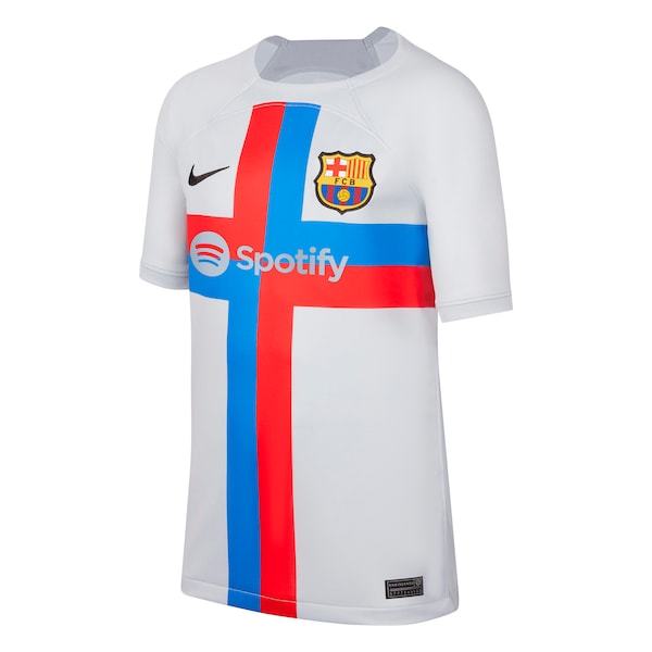 Ousmane Dembele Barcelona Nike Youth 2022/23 Third Breathe Stadium Replica Player Jersey - Gray