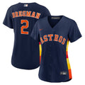 Houston Astros Nike Women's Alternate Replica Player Jersey - Navy