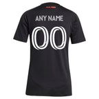 San Jose Earthquakes adidas Women's 2025 Headliner Replica Custom Jersey - Black
