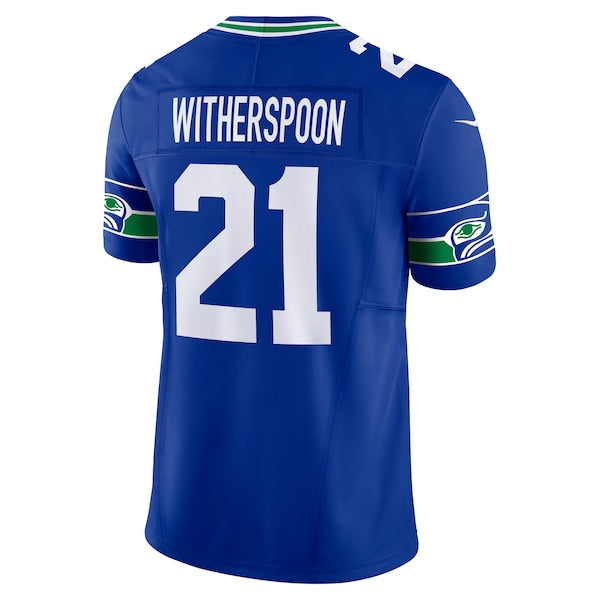 Devon Witherspoon Seattle Seahawks Nike 50th Season Vapor F.U.S.E. Limited Jersey - Royal/College Navy