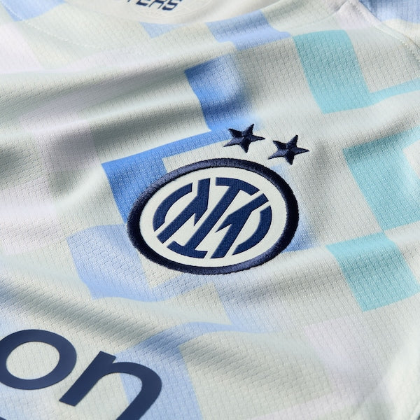 Inter Milan Nike 2025/26 Away Replica Jersey - Aqua/Blue