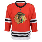 Chicago Blackhawks Preschool Replica Custom Jersey - Red