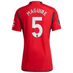 Harry Maguire Manchester United adidas 2023/24 Home Authentic Player Jersey - Red/Green