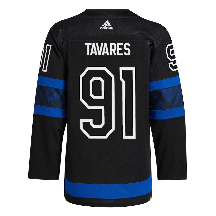 John Tavares Toronto Maple Leafs adidas Alternate Captain Patch Authentic Pro Player - Jersey - Black