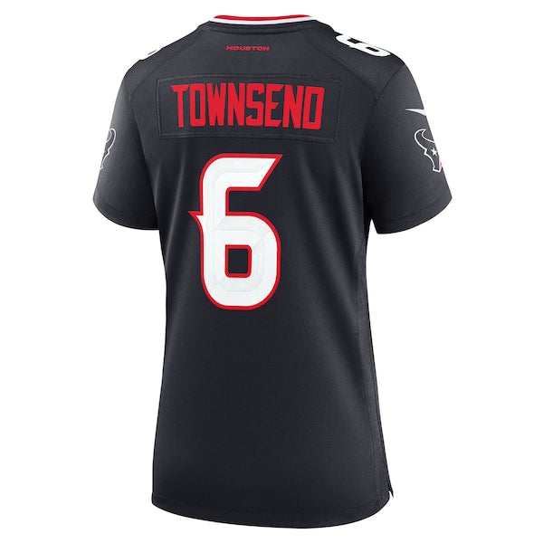 Tommy Townsend Houston Texans Nike Women's Team Game Jersey -  Navy