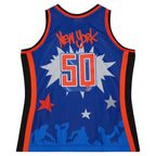 New York Knicks x Tats Cru Hardwood Classics Fashion Jersey - Blue