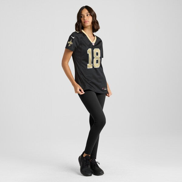 Spencer Rattler New Orleans Saints Nike Women's  Game Jersey -  Black
