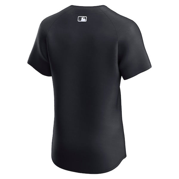Detroit Tigers Nike Alternate 2 Elite Jersey - Navy/White