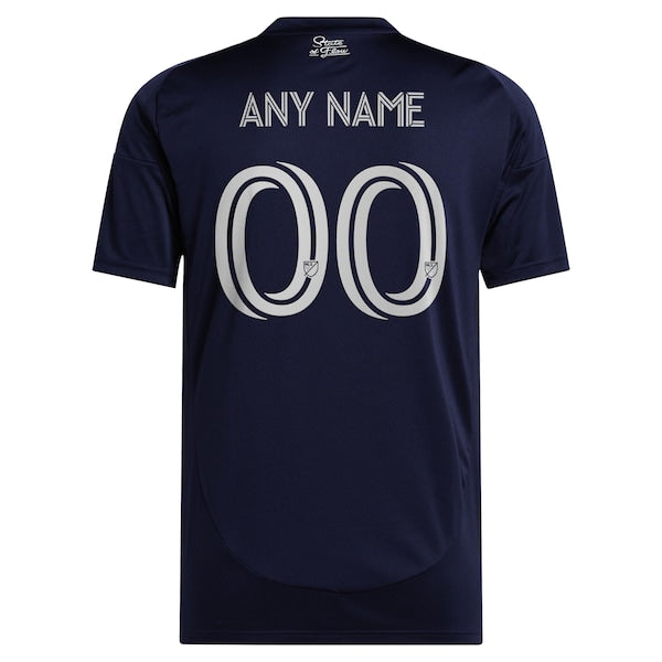 San Diego FC adidas 2025 State of Flow Replica Custom Jersey - Navy