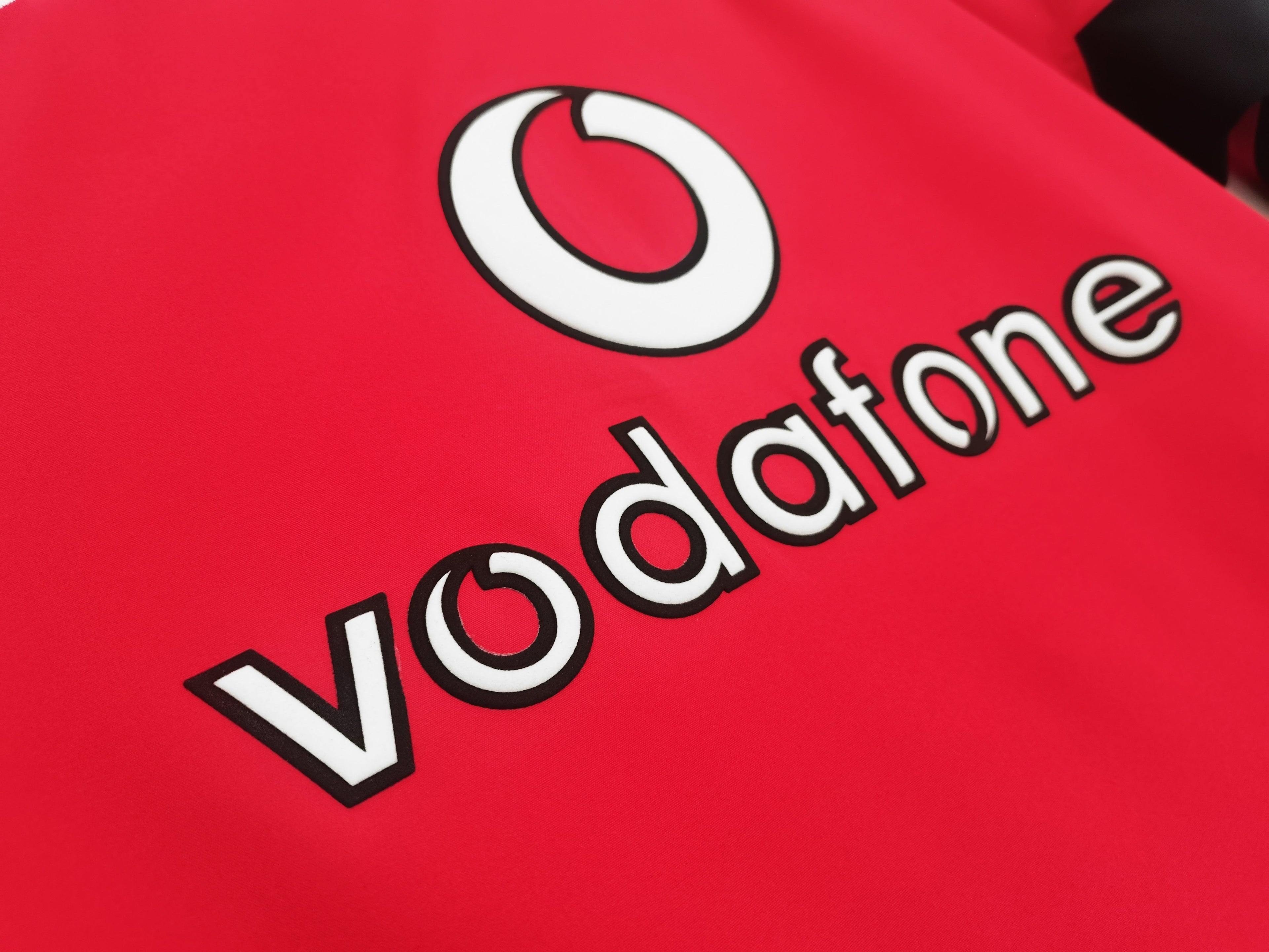 Manchester United Long Sleeve 2002-04 Home Vintage Jersey