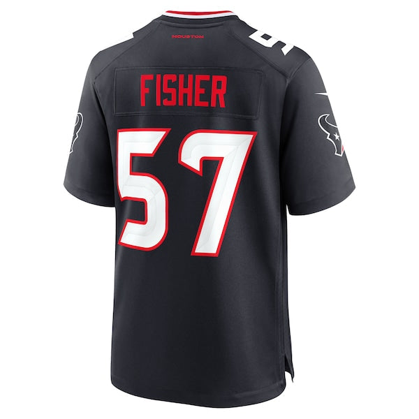Blake Fisher Houston Texans Nike Team Game Jersey -  Navy